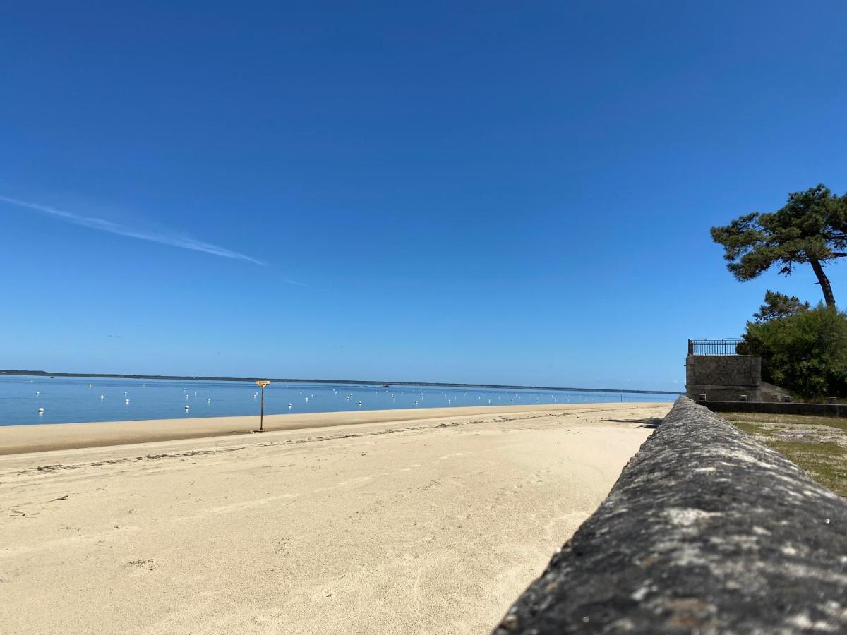L'Ocean Vue Bassin 1Ere Ligne Plage Pereire Vue Mer Arcachon Exterior foto